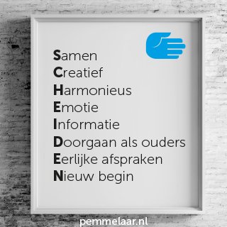 Hét stappenplan voor de perfecte scheiding
